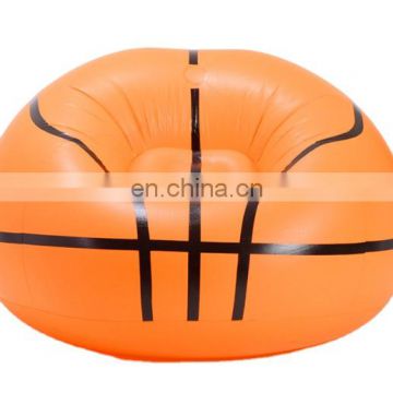 Single lazy inflatable basketball football leisure sofa