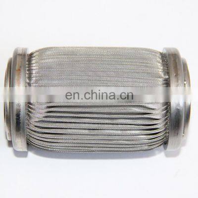 high temperature metal flow series full stainless steel filter cartridge