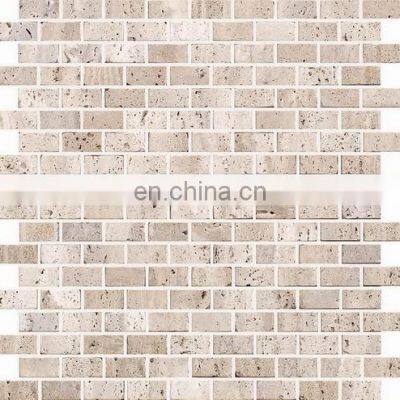 JBN Kitchen Backsplsh Stone Mosaic Tiles Oem Irregular Chip Outdoor Piece Hotel Feature