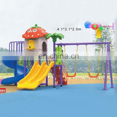Playground latest children toys outdoor set Plastic slide