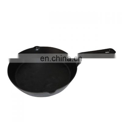 Japanese Colorful Enamel Coated Cast Iron Cookware With Wooden Handles