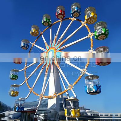 Outdoor amusement park  sky wheel carnival ride large sightseeing ferris wheel for sale