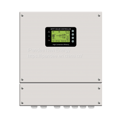 Ipandee New High Power Mars100A Water Proof 12/24/36/48V Regulator Mppt 80 Amp Mppt Solar Charge Controller 100A