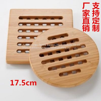 Bamboo coaster,bamboo pot coasteramboo plate for dinner,b,bamboo wooden cooking tools