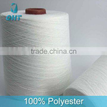 China suppliers high tenacity polyester yarn 12s/1 with free yarn samples