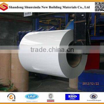 China Supply 0.5mm thick color coated steel sheet