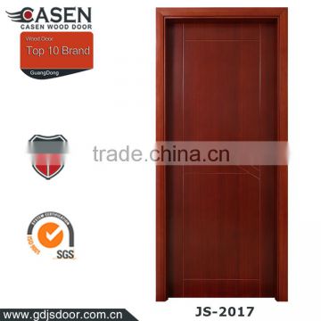 Mahogany wooden privacy single bedroom door design