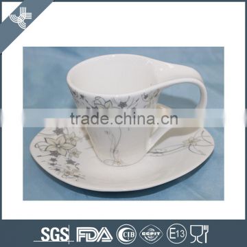 Wholesale modern style white cheap 180CC CUP SETS for hotel use
