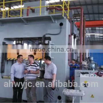 Y27-315 Single action hydraulic drawing press main technical parameters, hydraulic pressing machine