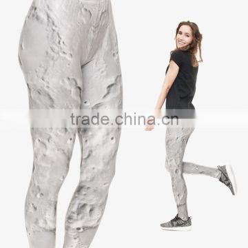 Women's Clothing Seamless Rice Word Printed Leggings Cultivate One's Morality Spring Nine Minutes Of Pants