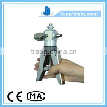 Pneumatic pressure generating hand-held pump