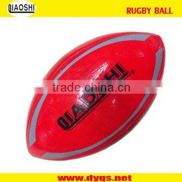 Official size rubber rugby stress ball for sales