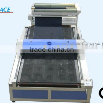 Long worktable Laser Machine for fabrics engraving and cutting
