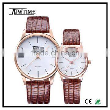 most popular products 2015 simple wrist watch japan movt quartz watch price high quality couple watch movement
