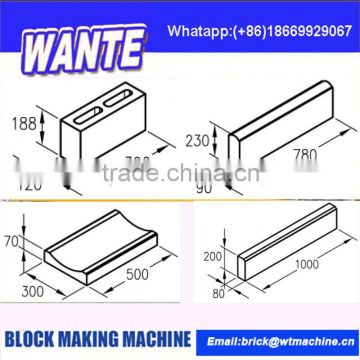 China Machinery QT6-15 Kenya Automatic Concrete Block Making Machine from Linyi Wante Machinery Co.,Ltd