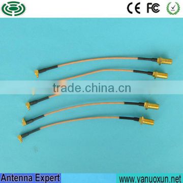 Fast Delivery 15cm Length Cable Low Loss Pigtail Cable RF Low Loss SMA Pigtail Connectors