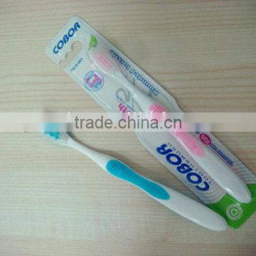 good quality plastic long handle adult toothbrush