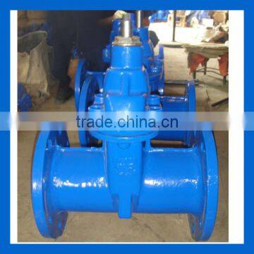 Ductile Iron Resilient Seated DIN3352 F5 Gate Valve DN150 PN10/16/PN25 for water works