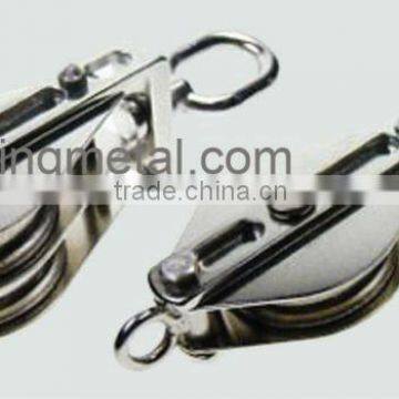 Stainless Steel Double Heavy Block Eye Top