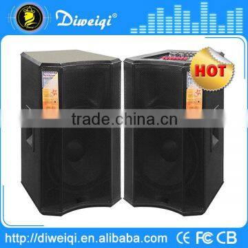 New product 2.0 professional audio stage dj speakers with dj mixer