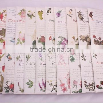 Chinese suppler manufactured long lasting green leaf brand scented paper sachet