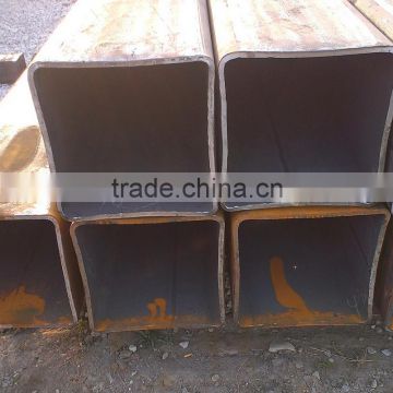 Factory price zinc coated square pipe/Q195-Q345 black square and rectangle steel pipe