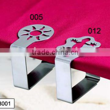 Household Articles Stainless Steel Table Cloths Clip