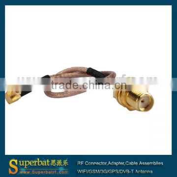 pigtail cable with rf connector sma female to mcx male RG316 wholesale