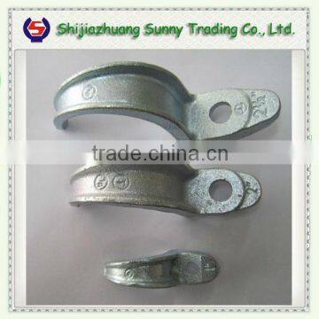 Galvanizing Malleable Iron One Hole Straps