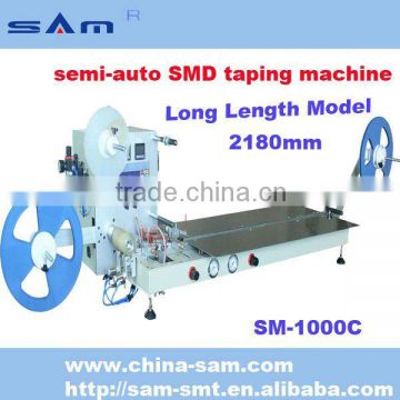 SAM Semi-auto SMD taping machine(SM-1000C Long length model)China manufacturers
