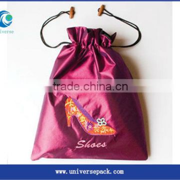 wholesale embroidery shoes bags with drawstring