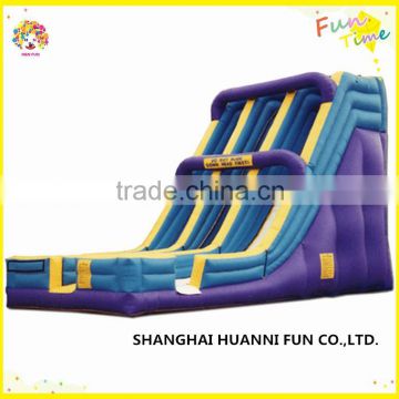 2015 Newest inflatable water slides for kids at beach