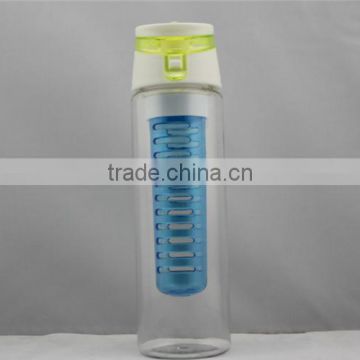 FDA/LFGB Certificates Tritan fruit infuser water bottle