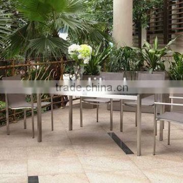 Stainless steel outdoor furniture