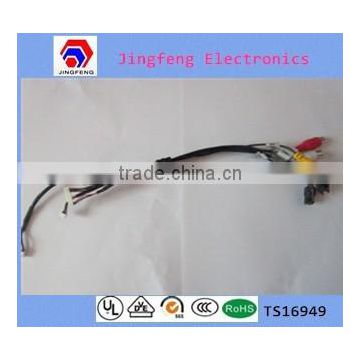 connector and yellow red white RCA wire for Car Audio system