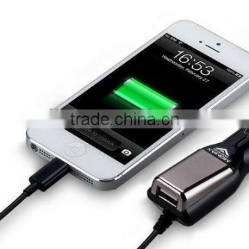 New style USB Car charger with blue led