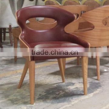 High Quanlity Wood Design Dining Chair Coffee Chair