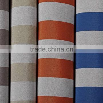 Outdoor Curtain Fabric Cushion Poly Fabric UV Protection 100% Polyester Fabric