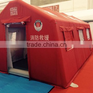 Waterproof polyester PVC steel ridged frame combat field Military tent
