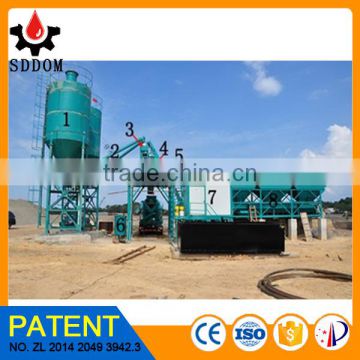 HZS35 concrete batch plant with factory in Shandong China
