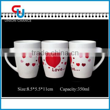 Custom Shape Coffee Novelty Mug Ceramic