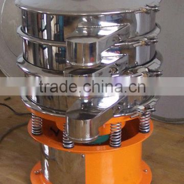 2016 application stainless steel round vibrating screen for Powder