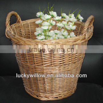 high quality bulk wicker basket with handle wholesale