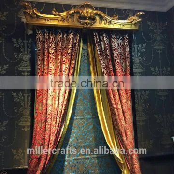 French style bedroom and guestroom decoration hanging curtain box