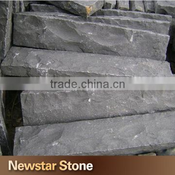 Chinese high qualtiy black basalt kerbstone