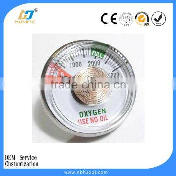 36mm oxygen Mini pressure gauge