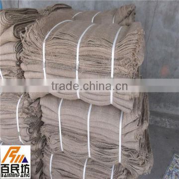 jute sacks packed in bales nature color with printing