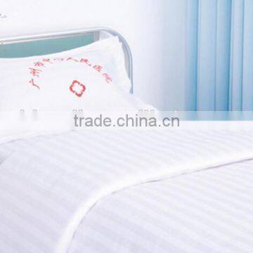 Factory price wholesale white plain hospital bed linen
