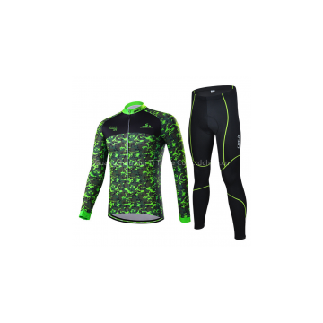 Spot wholesale new autumn long-sleeved riding suit suit breathable warm bike racing suits men