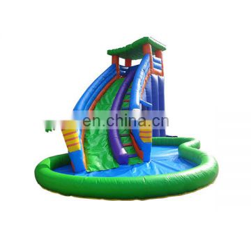 HI Chian factory giant adult inflatable slide, inflatable water slide for sale